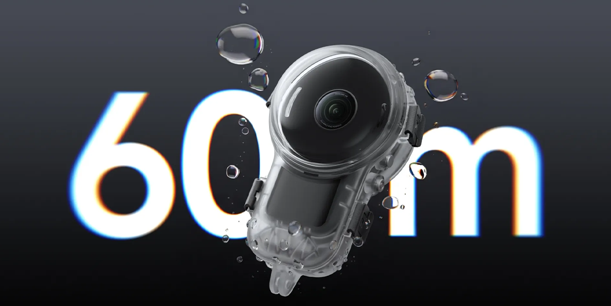 Подводный бокс для 360° съемки Insta360 X6 Invisible Dive Case Pro (CINSBBXG)