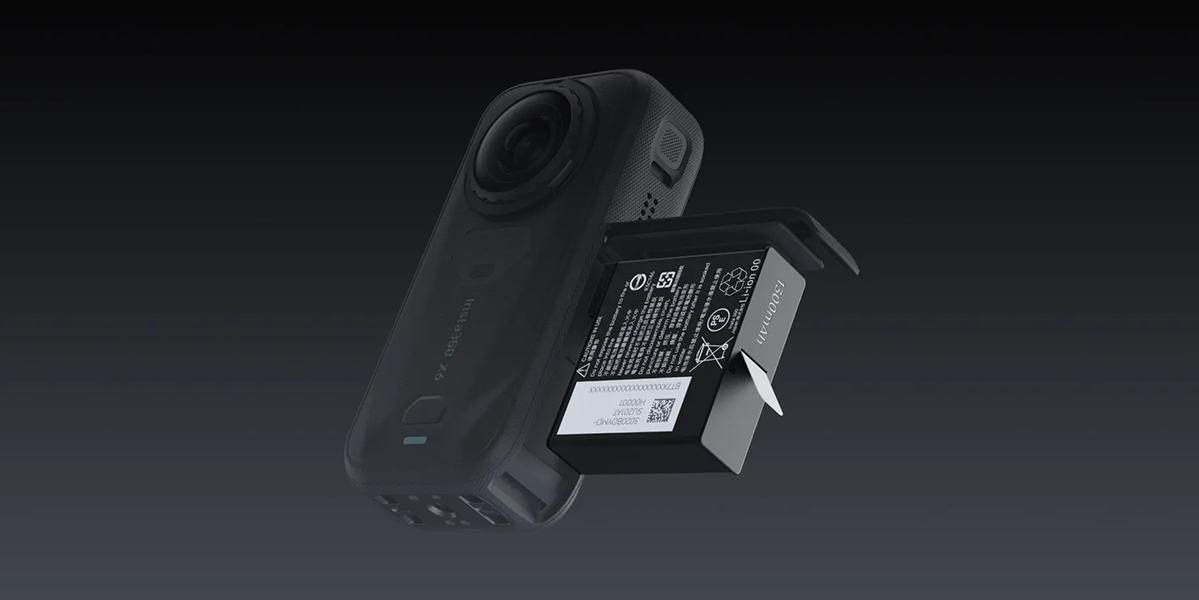 Облегченный аккумулятор Insta360 X6 Lite Battery (CINSBBXR)