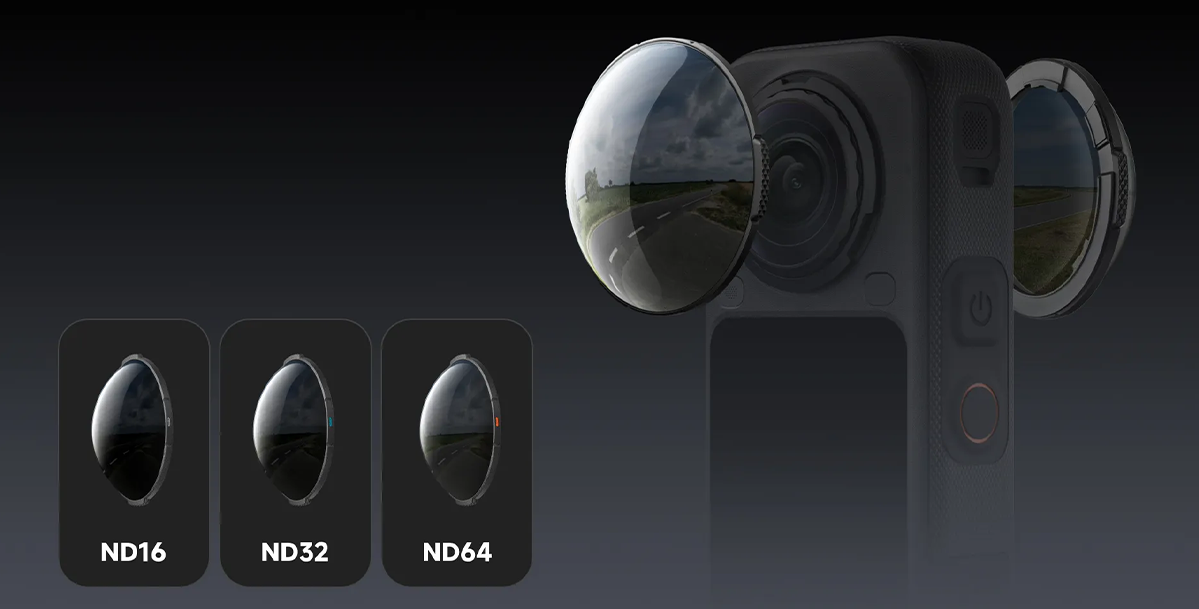 Нейтральный светофильтр Insta360 X6 ND16 Filters (CINSBBXF-01)