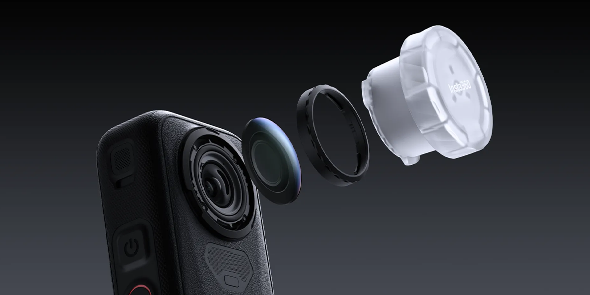 Комплект змінних об'єктивів Insta360 X6 Replacement Lens Kit - Double Lens (CINSBBXC-02)