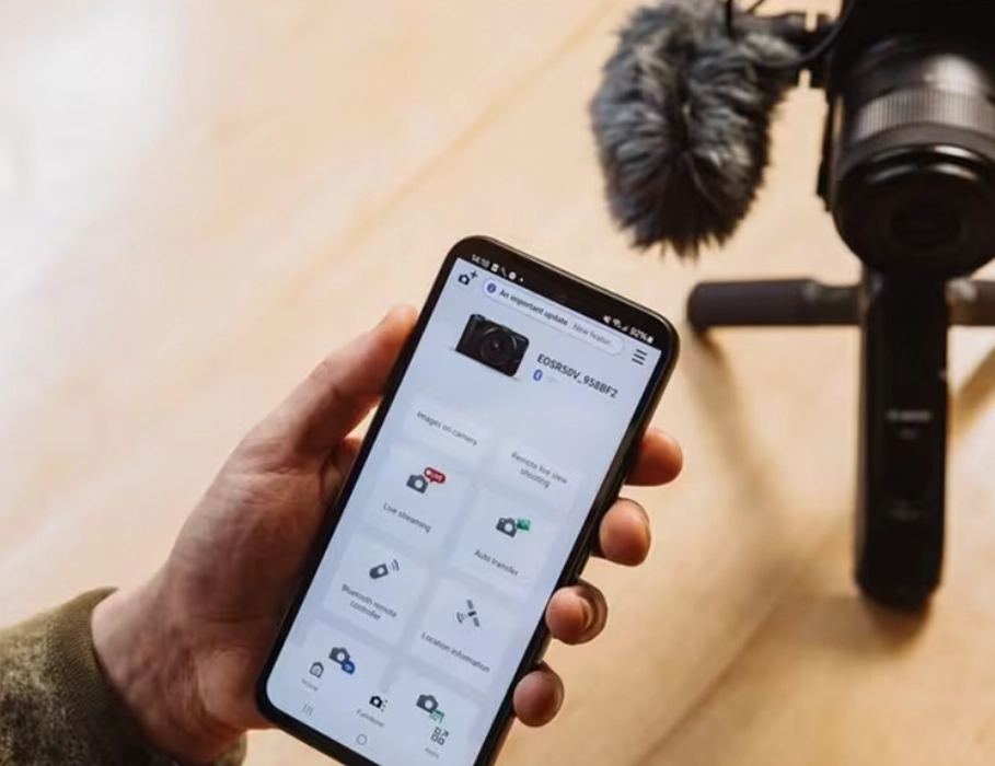 Фотоаппарат Canon EOS R50 V kit [RF-S 14-30mm f/4-6.3] IS STM PZ (6895C014)