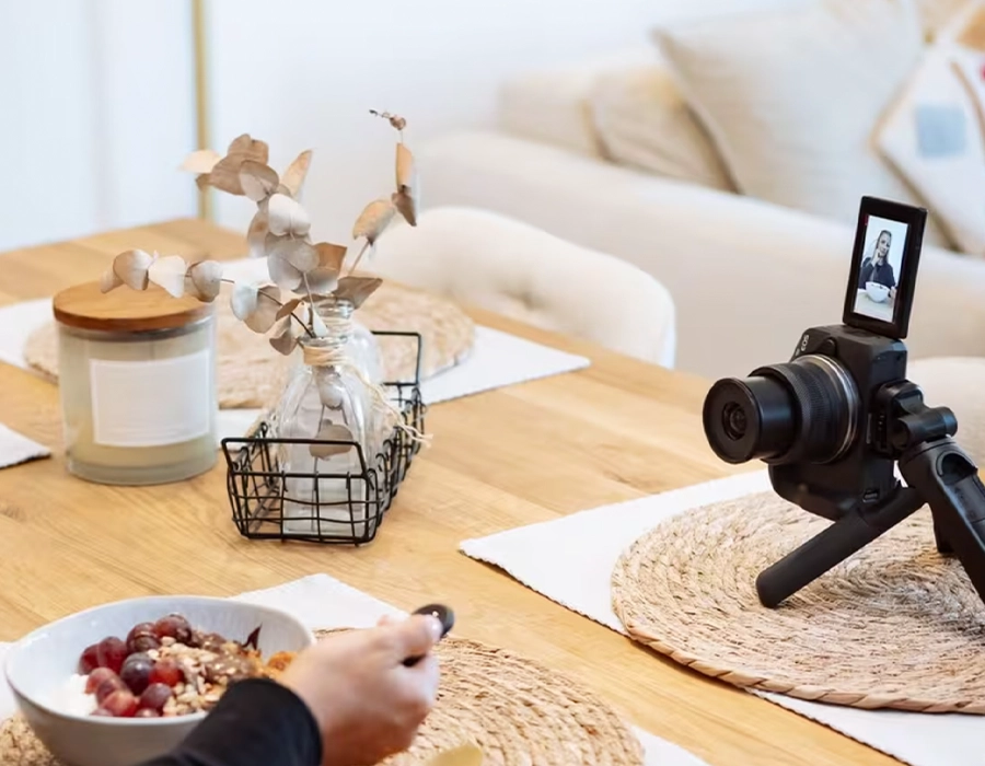 Фотоаппарат Canon EOS R50 kit [RF-S 18-45mm] IS STM + RF-S 55-210mm] IS STM - Black (5811C034)