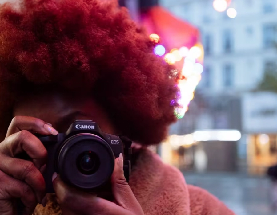 Фотоаппарат Canon EOS R50 kit [RF-S 18-45mm] IS STM + RF-S 55-210mm] IS STM - Black (5811C034)