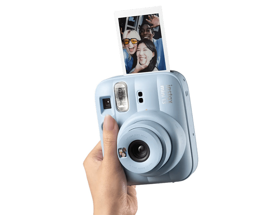 Фотокамера миттєвого друку Fujifilm Instax Mini 13 - Clay White (16963137)