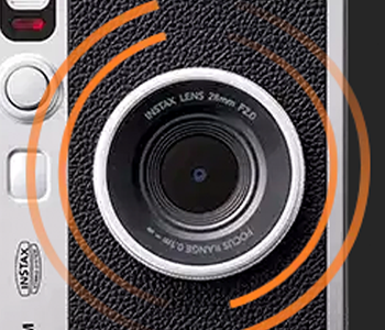 Перемикач об’єктива Fujifilm Instax Mini Evo для зміни оптичних ефектів