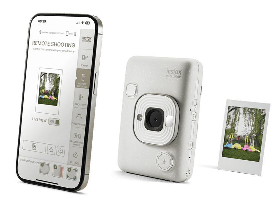 Гібридна камера та принтер Fujifilm Instax Mini LiPlay з можливістю миттєвого друку