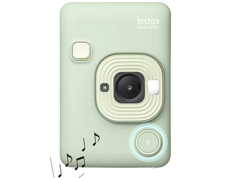 Запис звуку для QR-коду на камері Fujifilm Instax Mini LiPlay