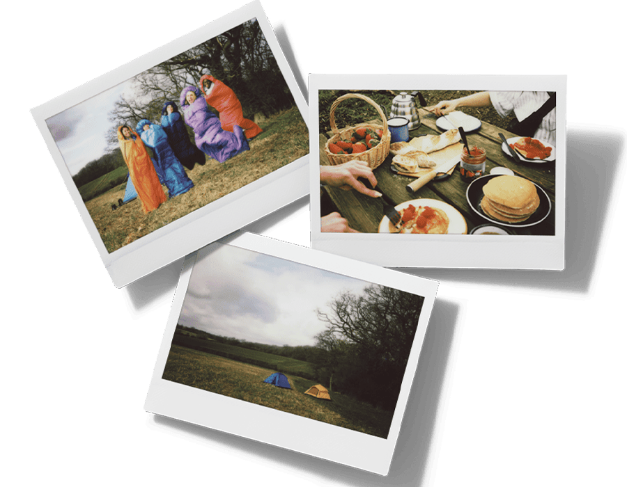 Камера Fujifilm Instax Wide 400 з макронасадкою для зйомки крупним планом