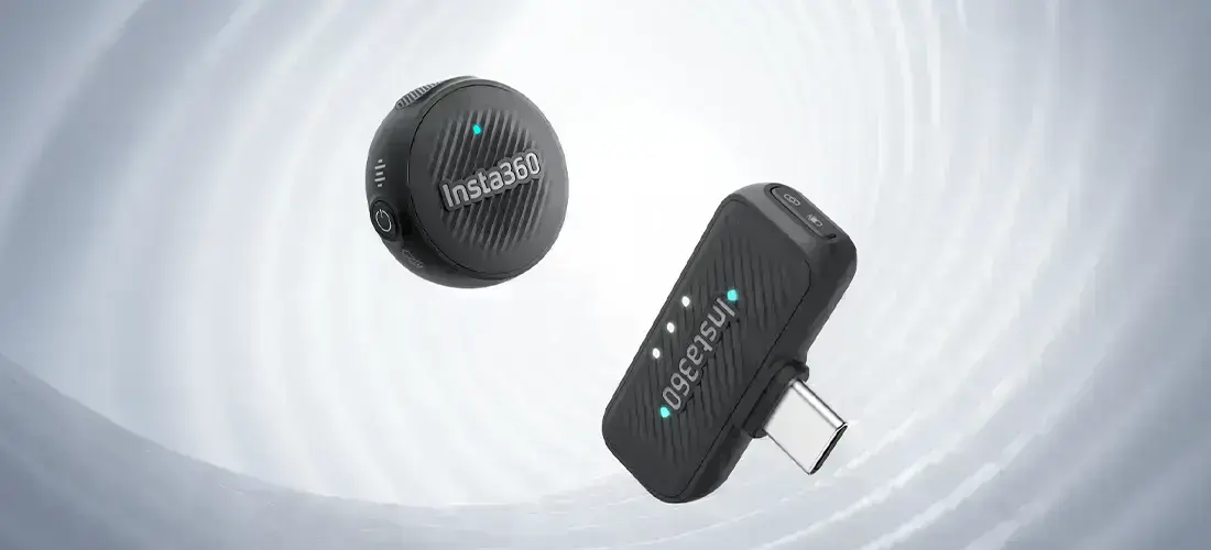 Передатчик Insta360 Mic Air с комплектом аксессуаров