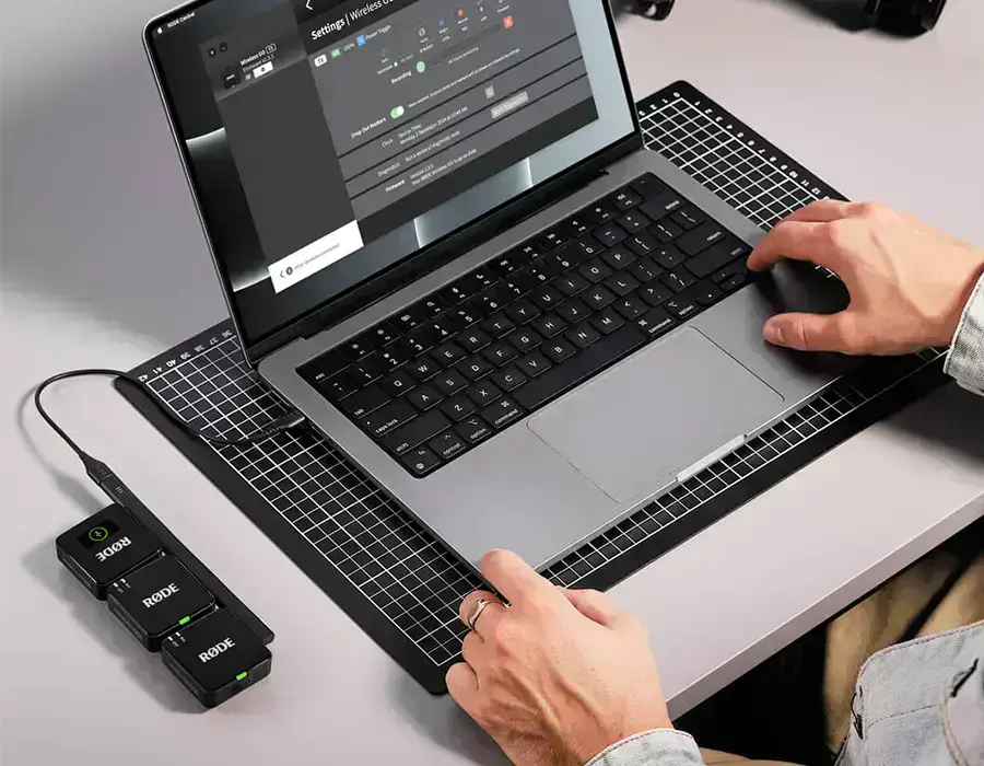 Настройка Wireless GO Gen 3 на ЖК-дисплее