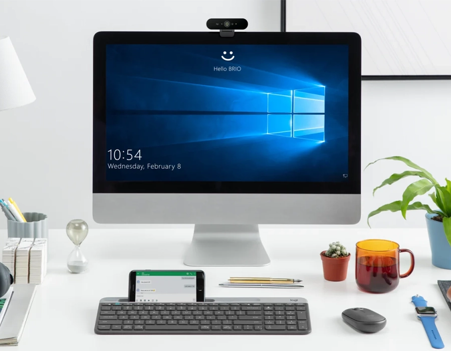 Logitech Brio 4K підтримує розпізнавання обличчя Windows Hello для безпечного входу