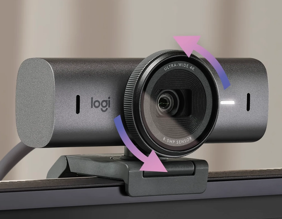 Logitech MX Brio 4K с механической шторкой конфиденциальности