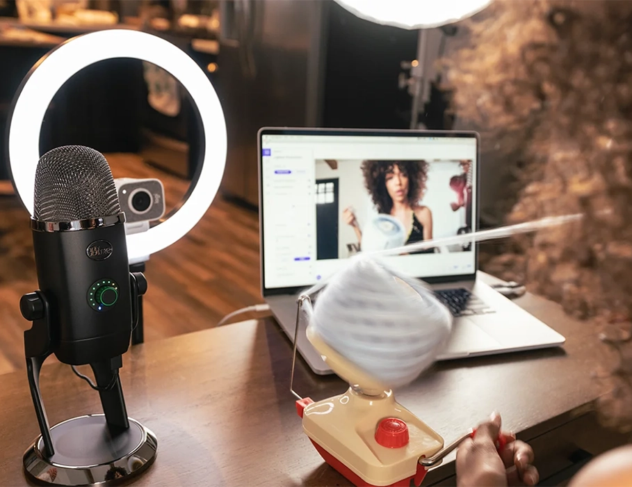 Інтерфейс програми Logitech Capture для налаштування StreamCam