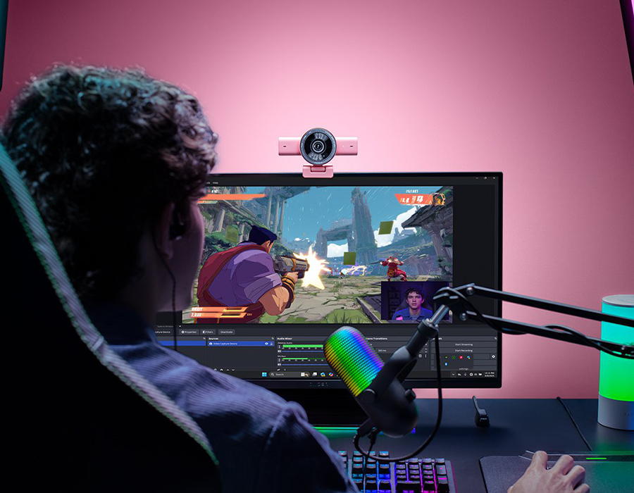 Веб-камера Razer Kiyo V2 - White (RZ19-05370200-R3M1)