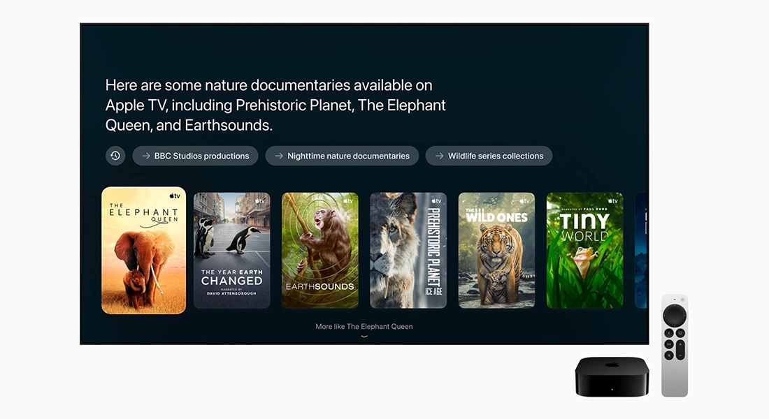 Медіаплеєр Apple TV 4K 4th Gen [2026] 128GB Wi-Fi + Ethernet (MLFF4) EU Plug
