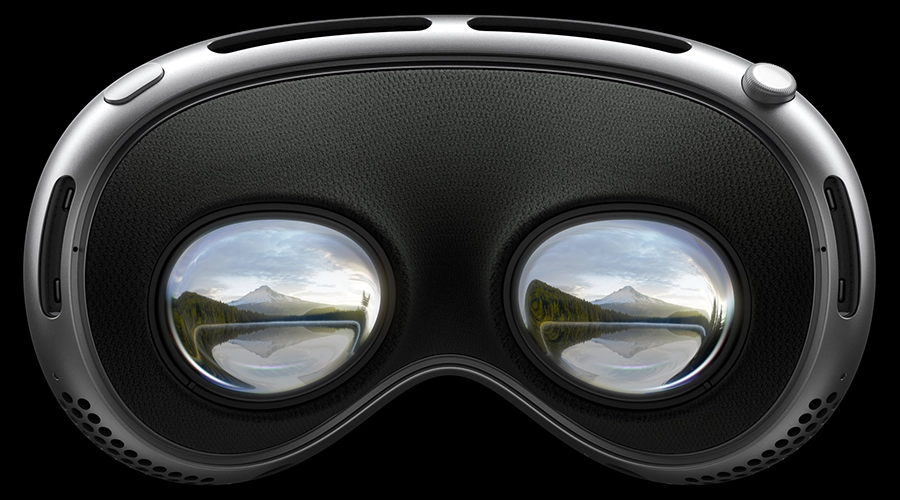 Apple Vision Pro M5 з комплексом камер і сенсорів для просторового сприйняття