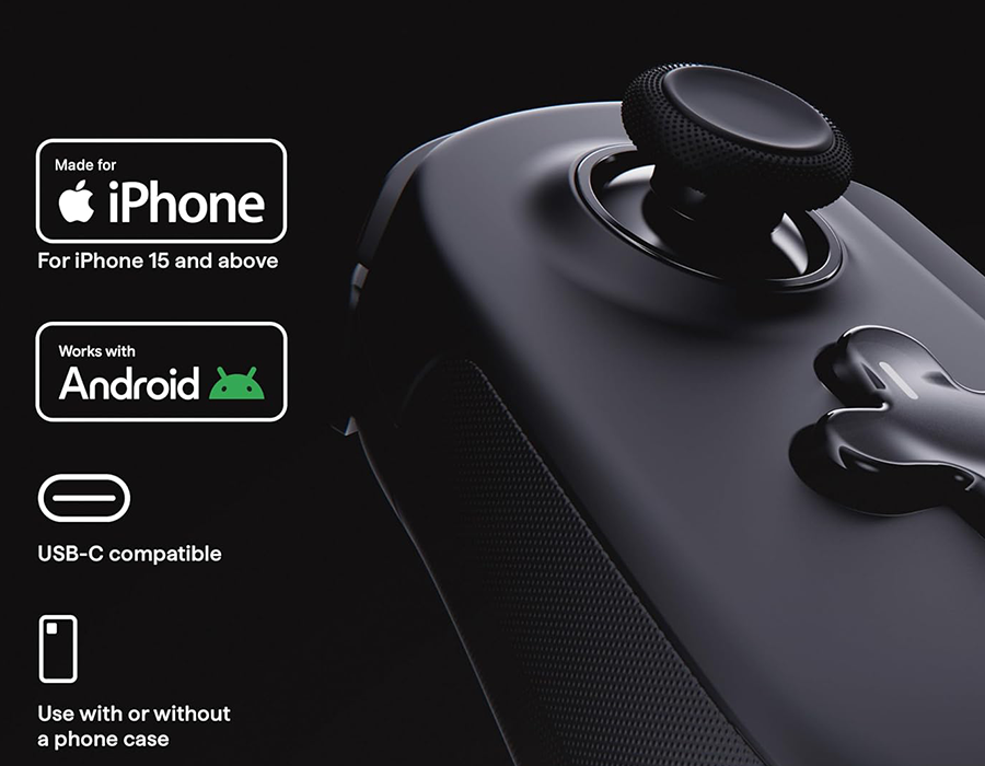 Мобільний ігровий контролер Backbone Pro Mobile Gaming Controller (BB-N1-B-A, BB-02-P-BR)
