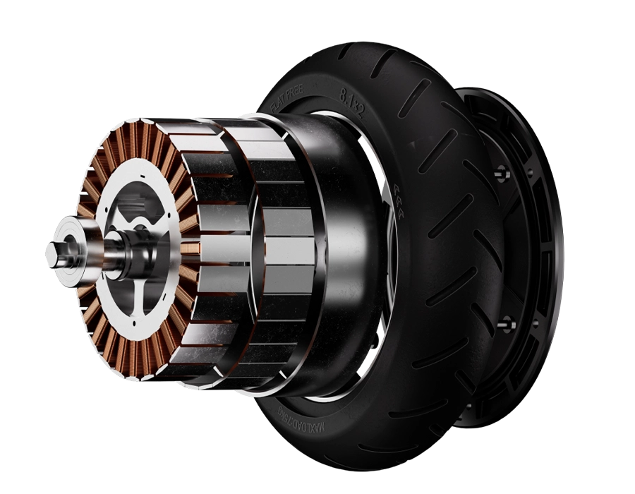 Мотор самоката Segway-Ninebot E2 EII мощностью 450 Вт