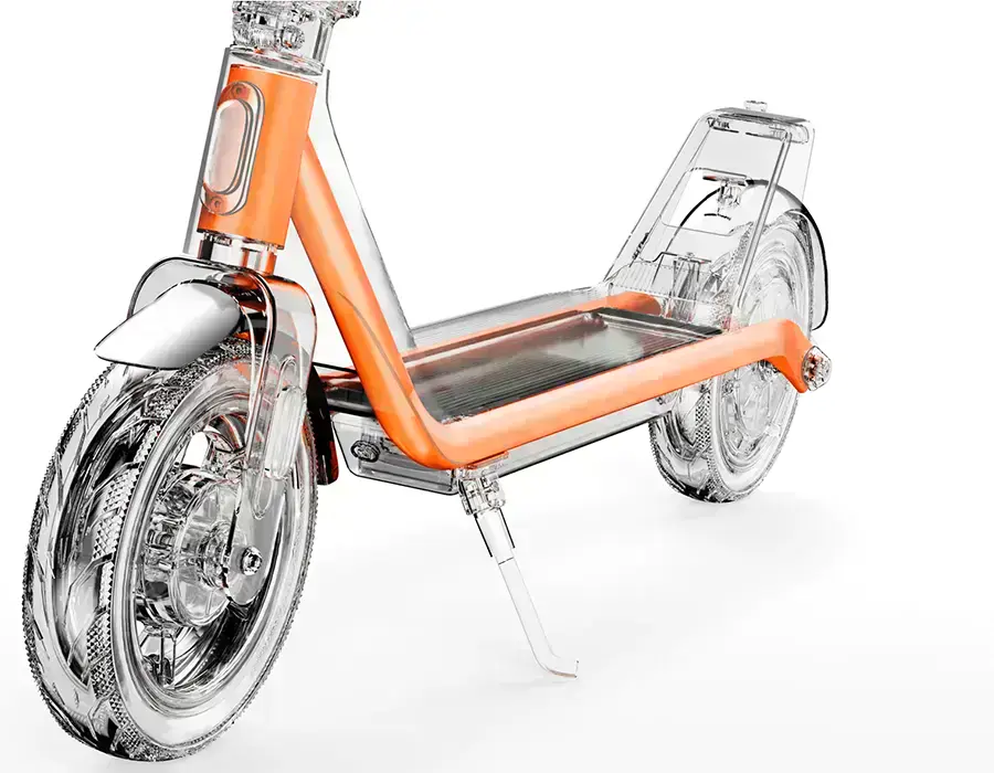 Скутер Xiaomi Electric Scooter 4 Lite Gen2 з аеродинамічним дизайном