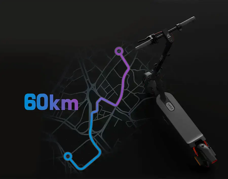 Гальмівна система Xiaomi Electric Scooter 5 Max: барабанне і електричне гальмо