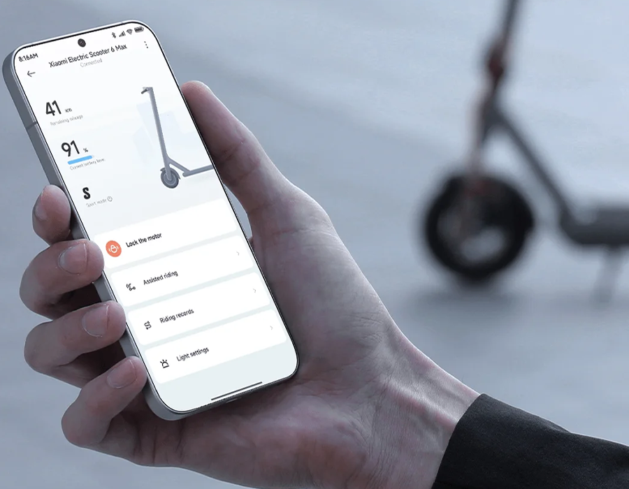 Електросамокат Xiaomi Electric Scooter 6 Max GL (BHR08QLGL)