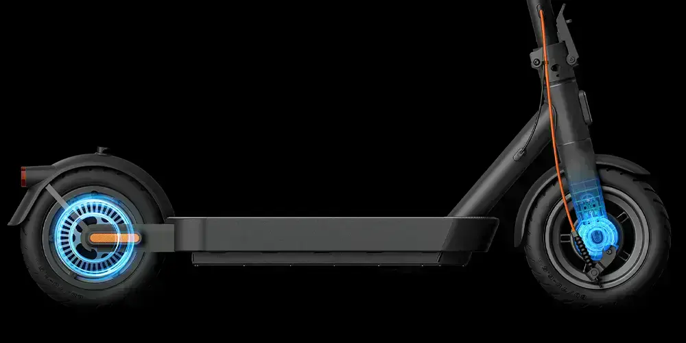 Xiaomi Mi Electric Scooter 4 Pro 2nd Gen - Подвійна система гальмування