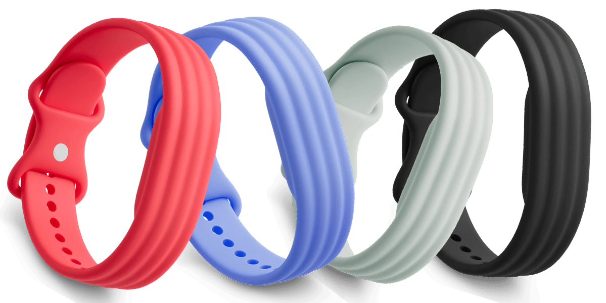 Ремешок Google Active Band [Large] для Fitbit Air - Lavender (GA11076-WW)