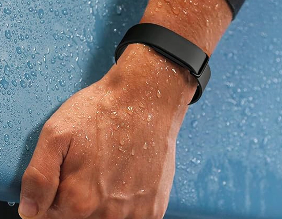 Силіконовий ремінець для Google Fitbit Air - Black
