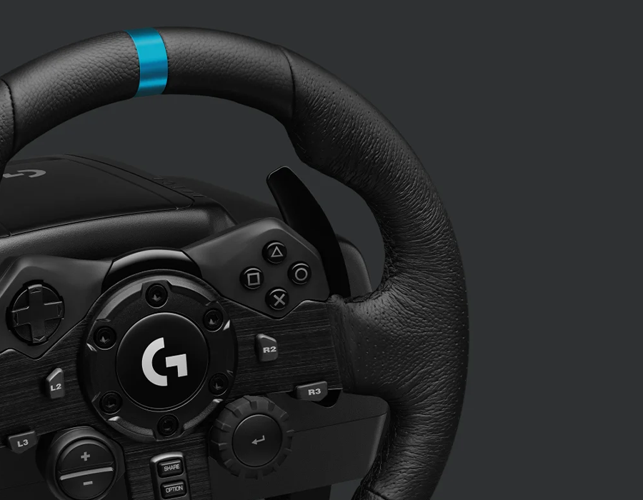 Игровой комплект Logitech G923 - руль и педали для PS5/PS4/PC (941-000149)