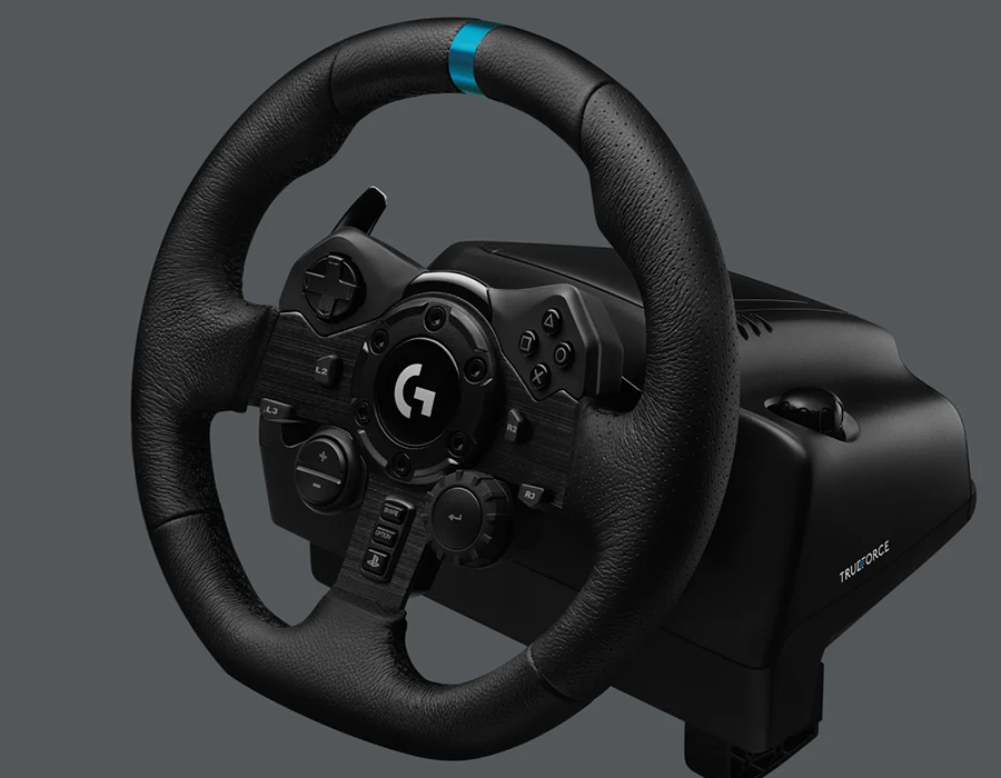 Игровой комплект Logitech G923 - руль и педали для PS5/PS4/PC (941-000149)
