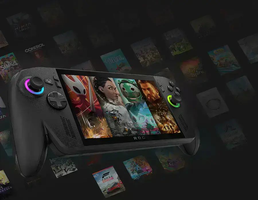 Агрегована бібліотека ігор Xbox та ПК на ROG Ally