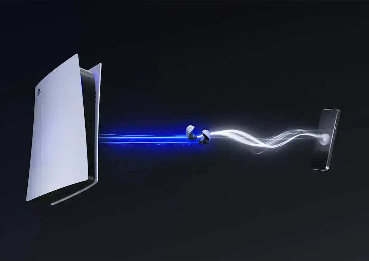 навушники Sony PlayStation Pulse Explorer підключаються відразу до декількох пристроїв