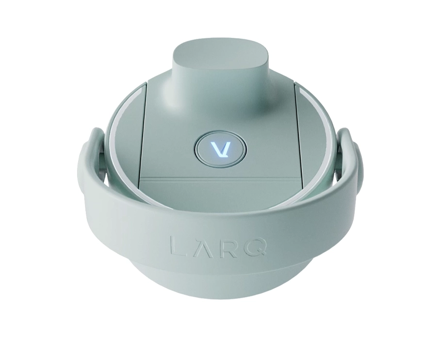 Розумна пляшка для води з функцією очищення LARQ Bottle PureVis 2 - 34 oz/1000ml with Essential Bottle Filter - Obsidian Black