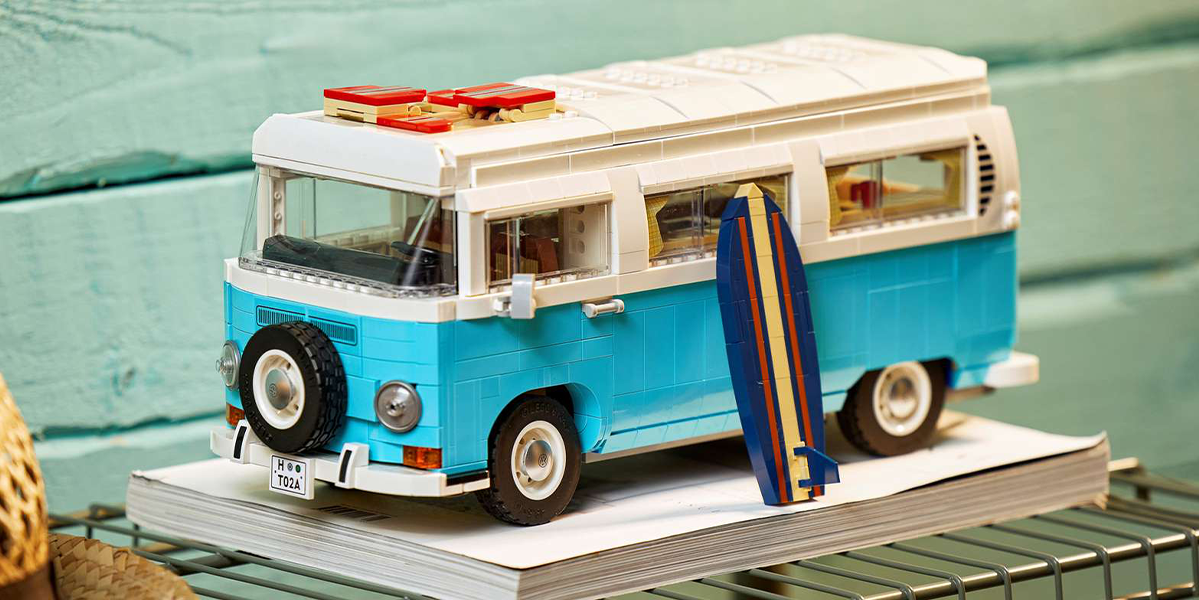Блоковий конструктор LEGO Icons Фургон Volkswagen T2 Camper (10279)