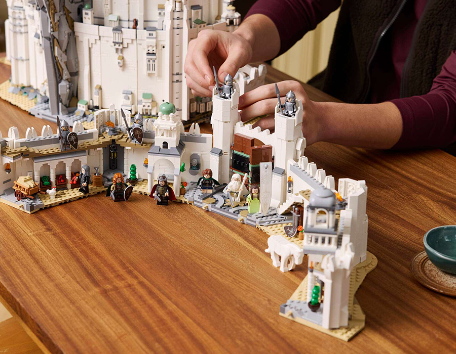 Блоковий конструктор LEGO Icons Володар Перснів: Мінас Тіріт (11377)