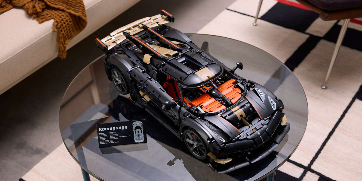 Блоковий конструктор LEGO Technic Мегакар Koenigsegg Sadair's Spear (42232)
