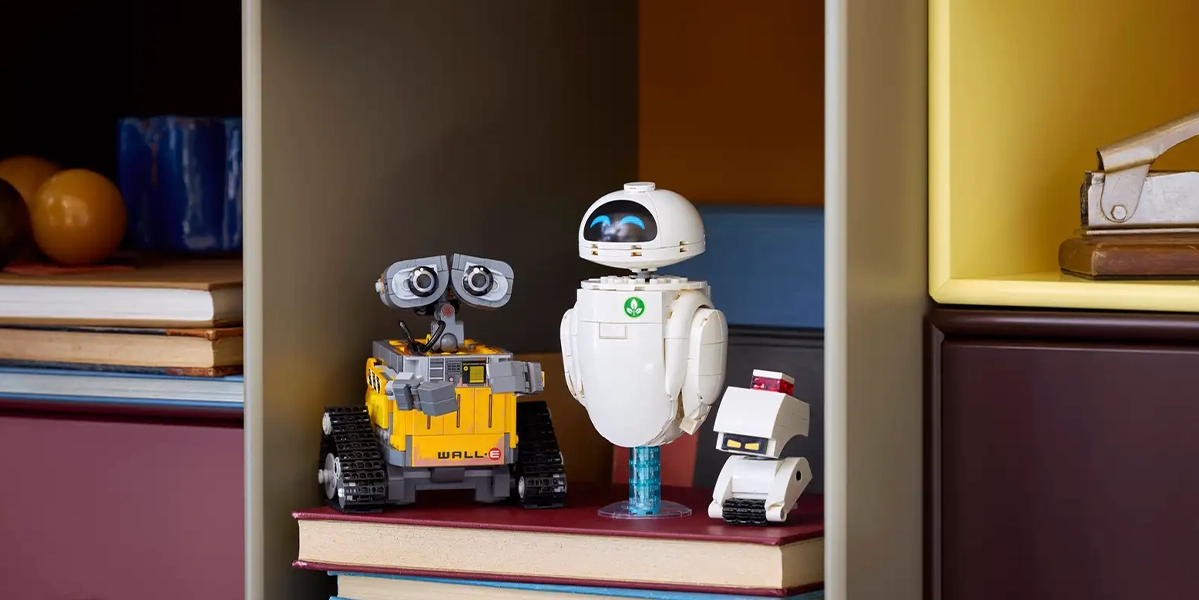 LEGO Disney Pixar 43279 – комплект ВОЛЛ-І та Єва із деталями і аксесуарами