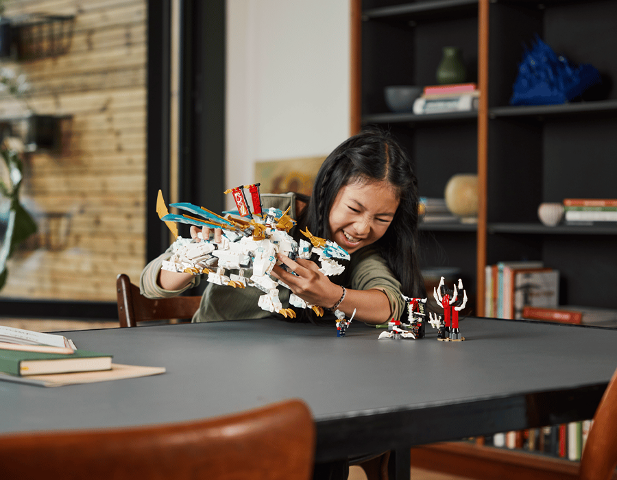 Блоковий конструктор LEGO Ninjago Крижаний Дракон Зейна (71786)