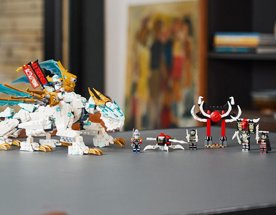 Блоковий конструктор LEGO Ninjago Крижаний Дракон Зейна (71786)