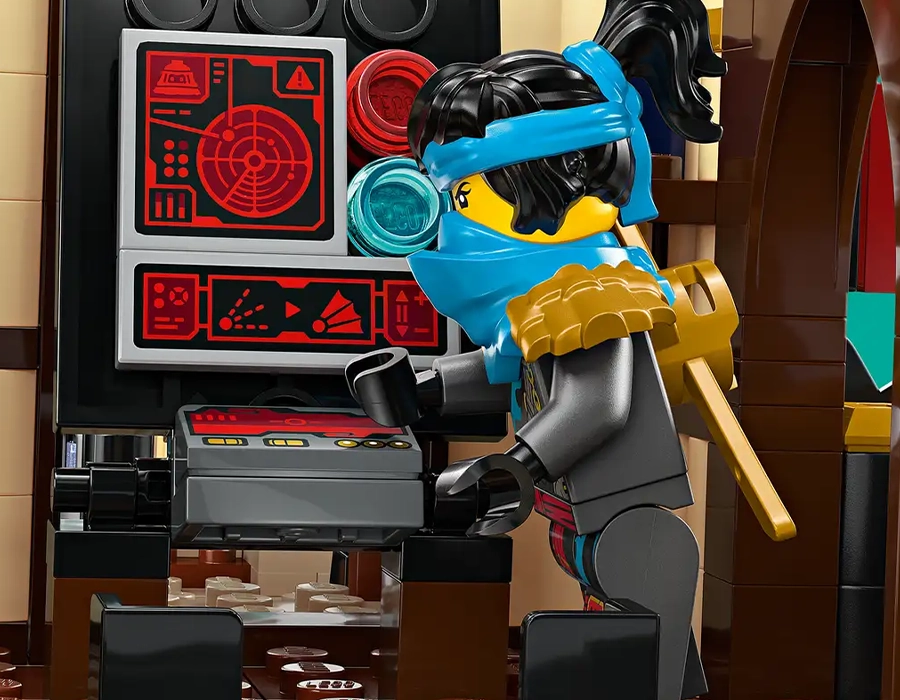 LEGO Ninjago 71848: минифигурки Зейна, Коула, Вайлдфайра, Нии, Роґа и Заркта с аксессуарами
