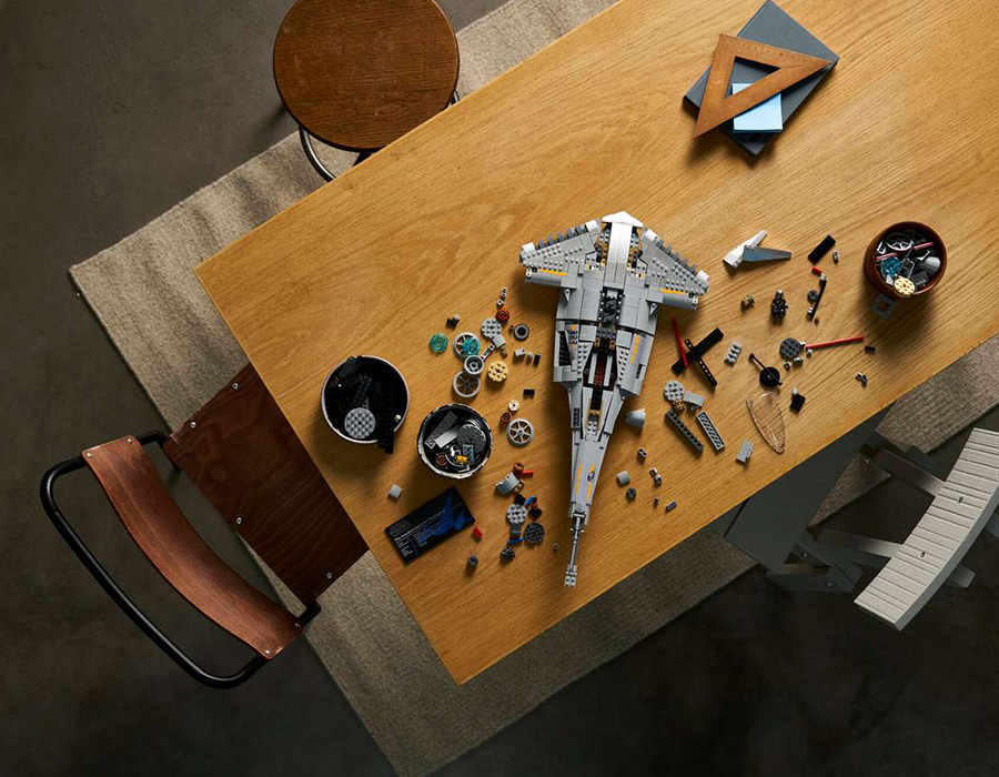 Блоковый конструктор LEGO Star Wars Мандалорский звездный истребитель N-1 (75442)