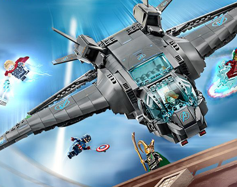 Блоковий конструктор LEGO Marvel Квінджет Месників (76248)