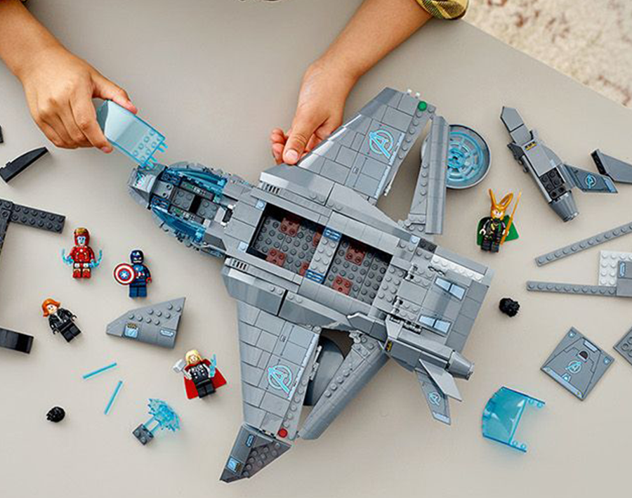 Блоковий конструктор LEGO Marvel Квінджет Месників (76248)