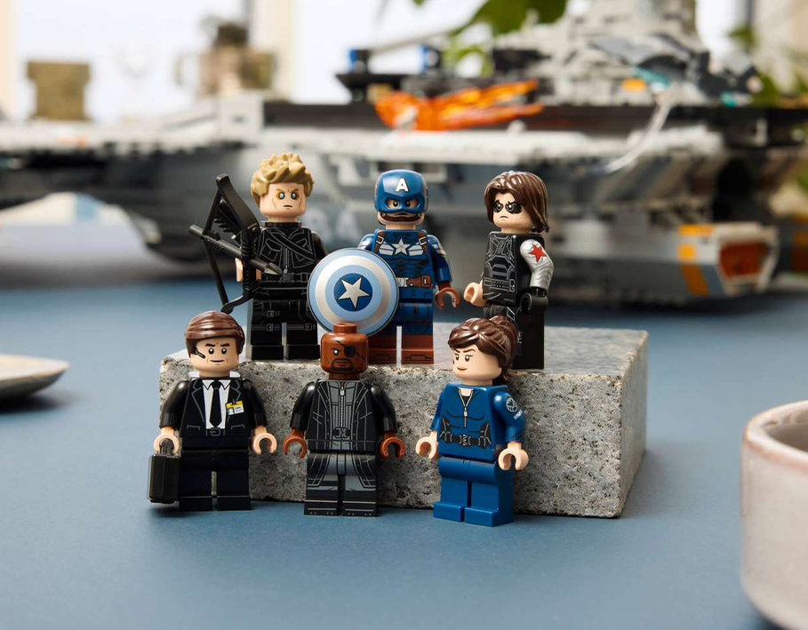 Блоковый конструктор LEGO Marvel Геликериер S.H.I.E.L.D. (76354)
