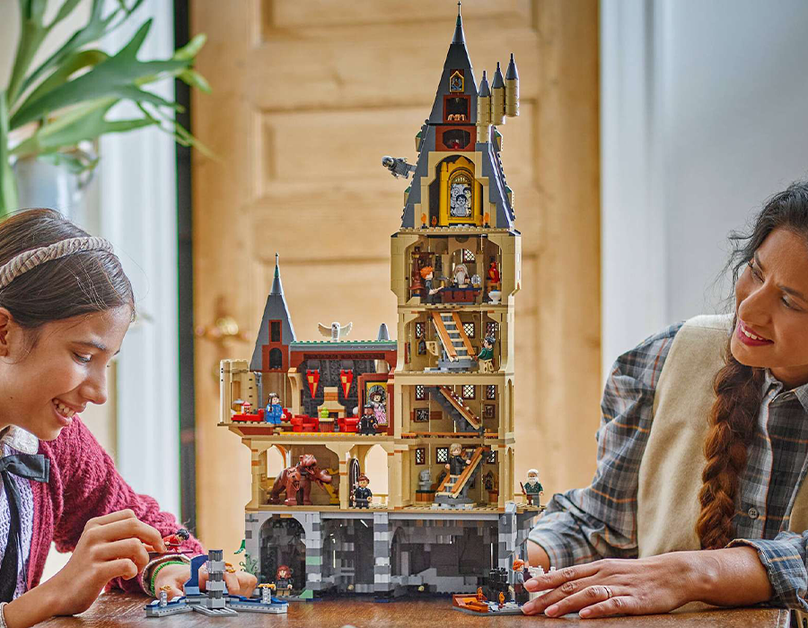 Блоковый конструктор LEGO Harry Potter Замок Хогвартс: главная башня (76454)