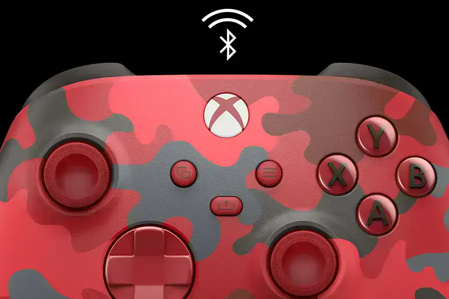Підключення гарнітури до контролера Xbox Daystrike Camo Special Edition через роз’єм 3,5 мм