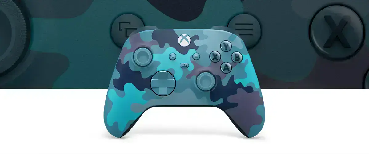 Бездротовий контролер Xbox Mineral Camo Special Edition з текстурованими поверхнями