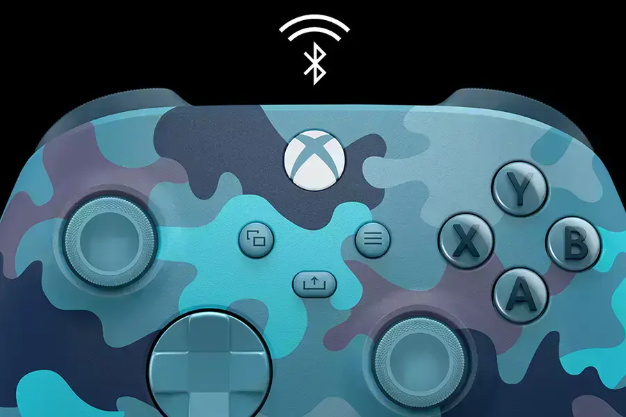 Підключення гарнітури до Xbox Mineral Camo Special Edition через роз’єм 3,5 мм