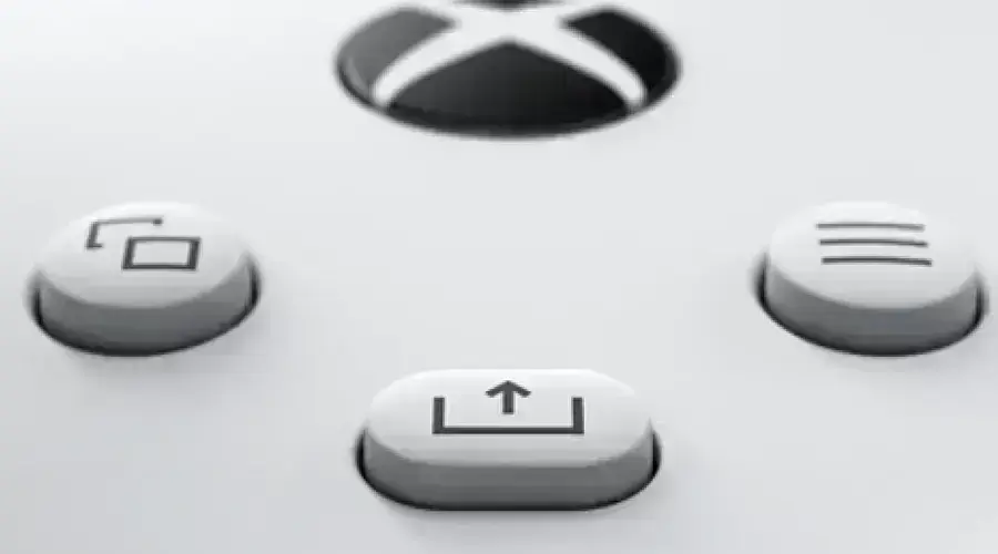 Microsoft Xbox Series S - кнопка Поділитися на контролері