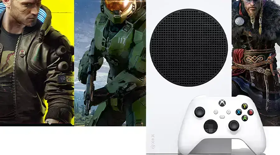 Microsoft Xbox Series S - інтерфейс на цифровій консолі
